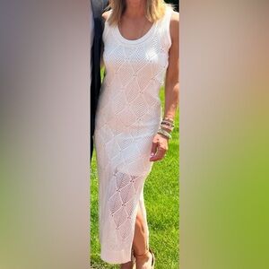 Design History white knit dress, XS